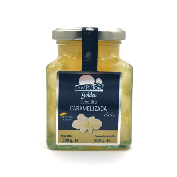 Cebollitas caramelizadas.