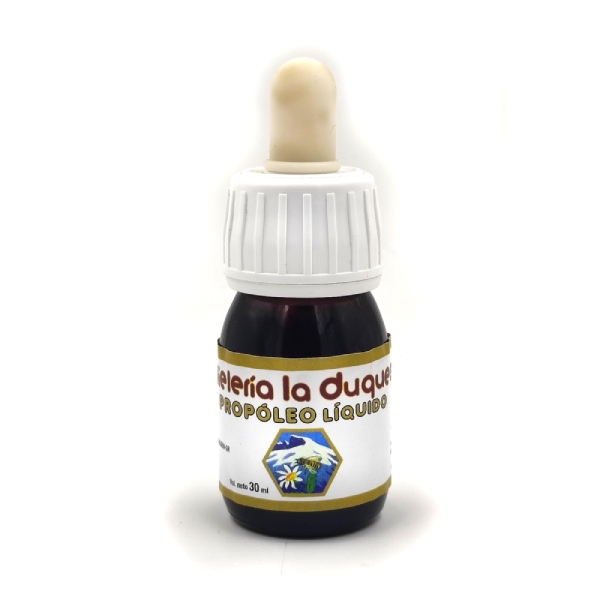 Extracto de própolis puro en frasco con cuentagotas