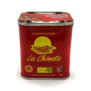 Lata pequeña pimentón picante de La Vera