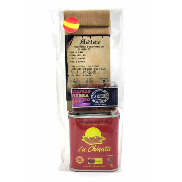 Pack de especias paella perfecta