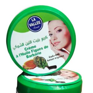 Crema cosmética marroquí de aceite de higo chumbo